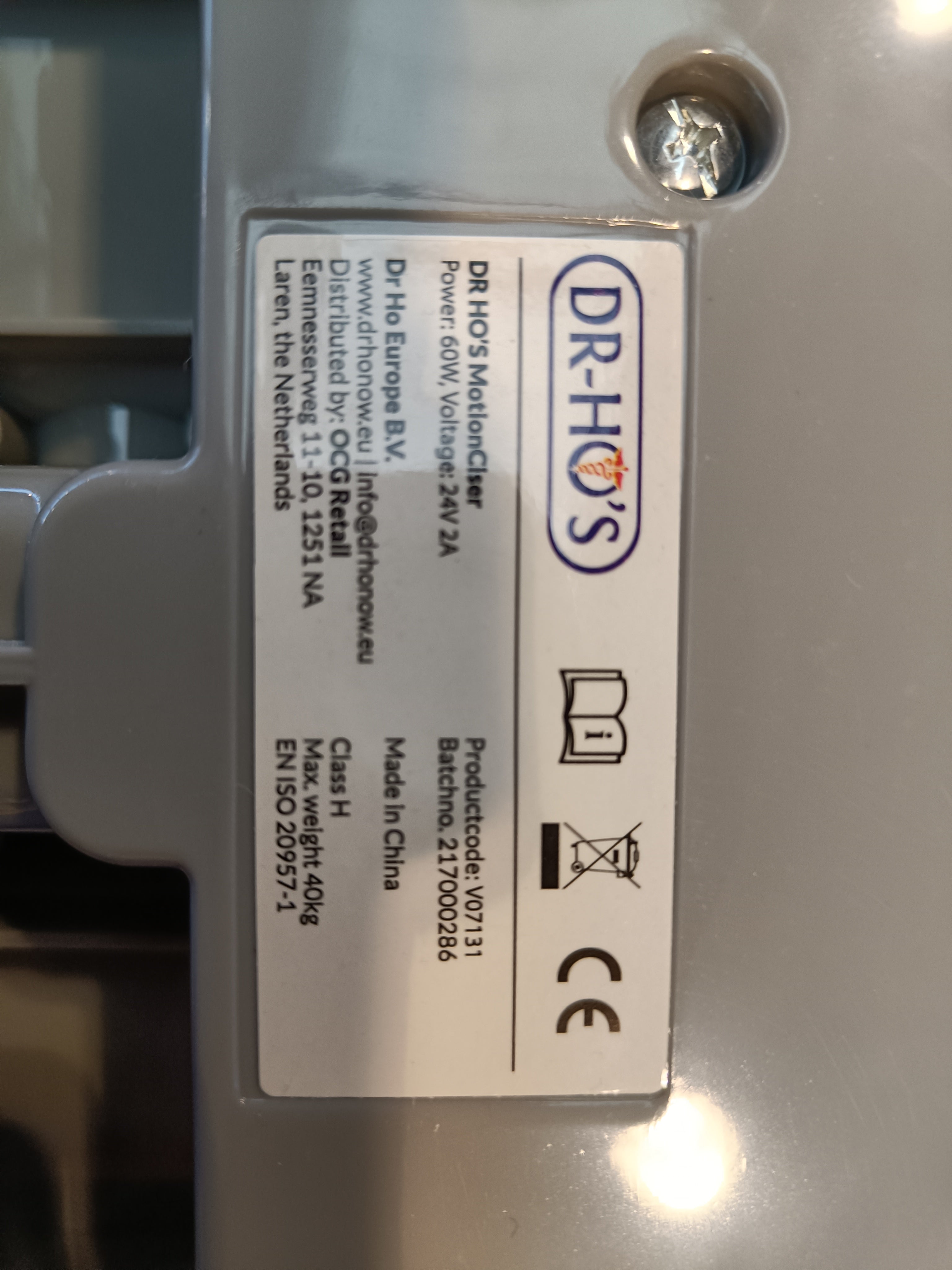 DR-HOS motionciser fodmassage